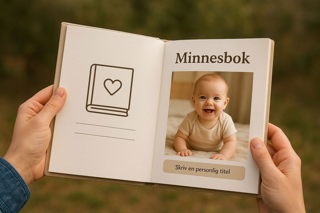 Minnesbok - samla minnen och dela med familjen och vänner